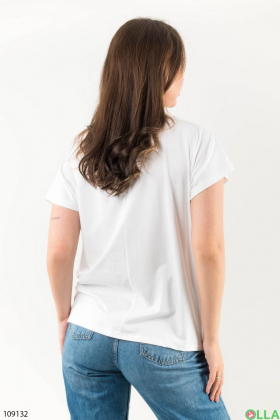 Women's white t-shirt batal