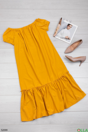 Women's orange dress