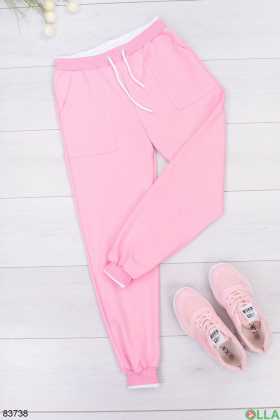 Women's pink sweatpants
