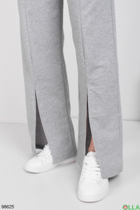 Жіночі сірі спортивні брюки
