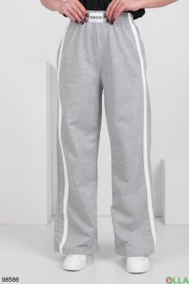 Women's gray sweatpants
