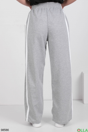 Women's gray sweatpants