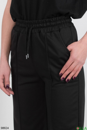 Women's black sweatpants