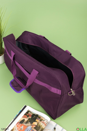 Men's purple sports bag