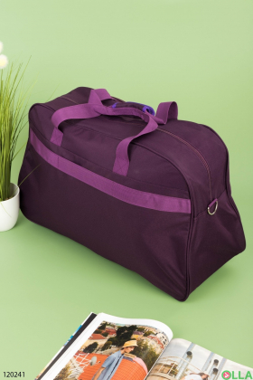 Чоловіча фіолетова спортивна сумка