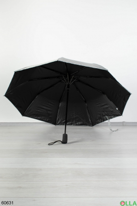 Женский Черно-серый зонт
