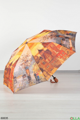 Жіноча парасолька з принтом