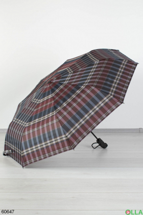 Жіноча парасолька в клітку