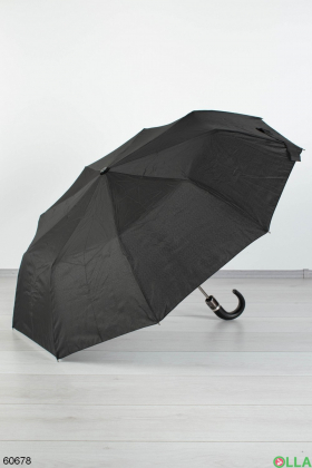 Чоловіча чорна парасолька