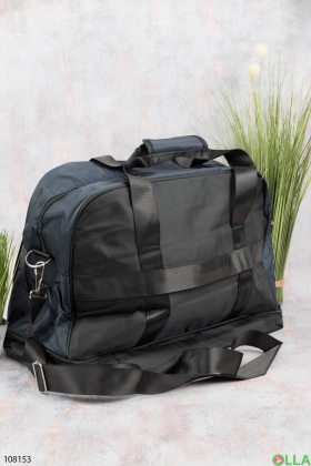 Men's two-tone travel bag