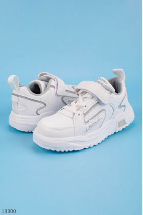 Білі кросівки для дівчаток