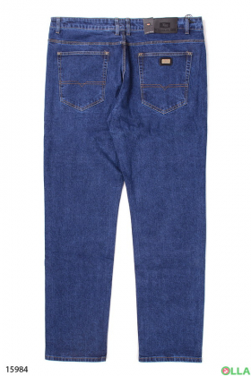 Чоловічі джинси синього кольору