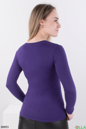 Women's purple longsleeve