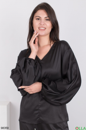 Women's black blouse