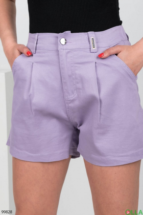 Жіночі фіолетові шорти