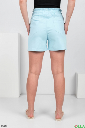 Women's blue shorts
