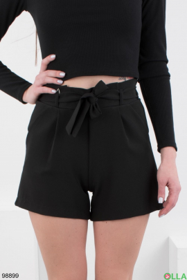 Women's black shorts