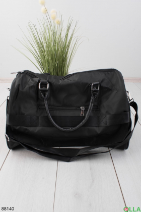 Жіноча чорна спортивна сумка