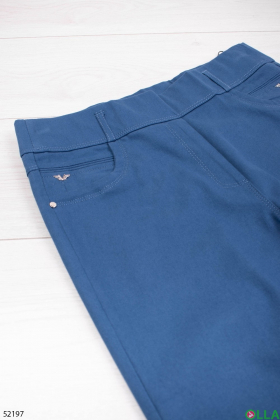 Жіночі сині штани