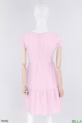 Women's pink dress