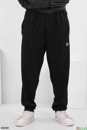 Men's black and gray tracksuit