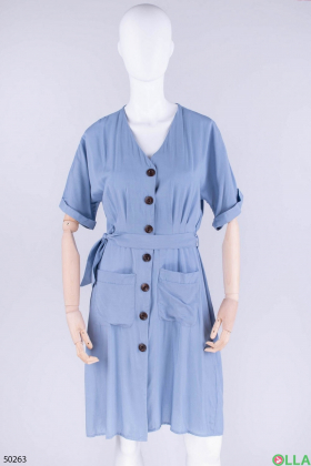 Women's dress with buttons