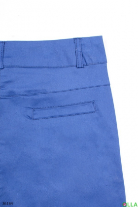 Жіночі джинси синього кольору