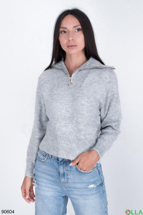 Жіночий светр на блискавці