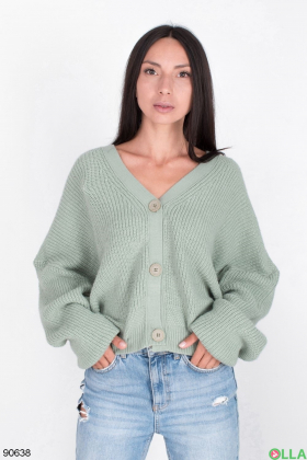 Women's button-down sweater