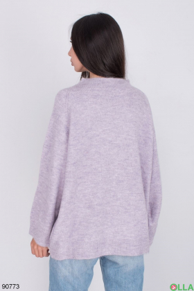Жіночий ліловий светр