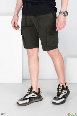 Khaki men's shorts
