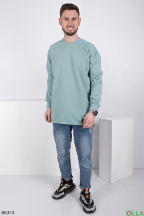 Men's turquoise sweatshirt