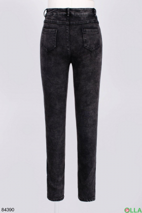 Жіночі темно-сірі джинси