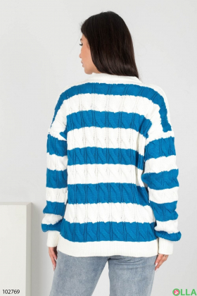 Жіночий светр у смужку
