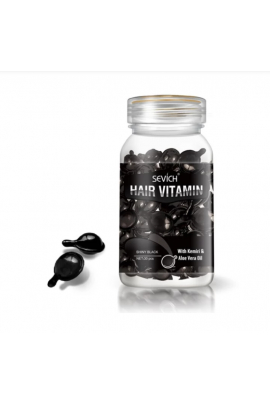Капсули для волосся «Приголомшливий Блиск» Vitamin With Kemiri & Aloe Vera Oil, 30 капсул 
