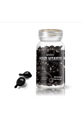 Капсули для волосся «Приголомшливий Блиск» Vitamin With Kemiri & Aloe Vera Oil, 30 капсул 