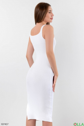 Women's white dress