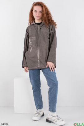Women's zip-up hoodie with pockets