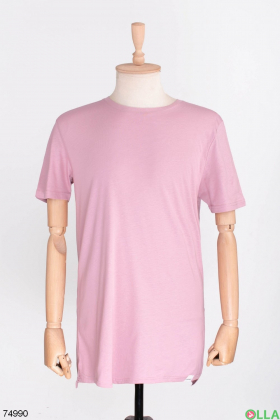 Чоловіча рожева футболка