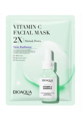 Маска для обличчя з вітаміном С Vitamin C Facial Mask 