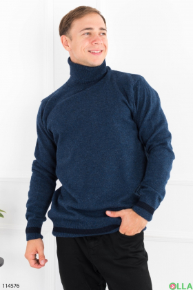 Мужской синий свитер