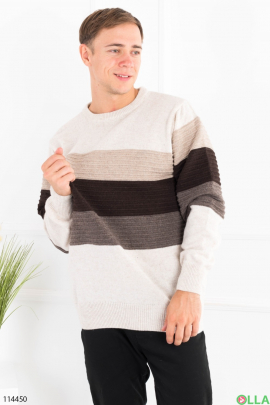Men's multi-colored sweater