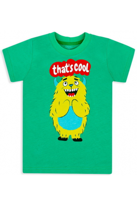 Детская Gabbi футболка для мальчика Чувачки Зеленый р.104 (12123) Зелёный 