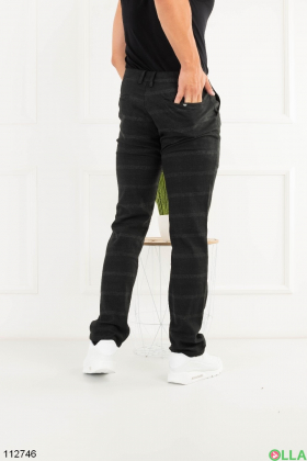 Чоловічі темно-сірі брюки