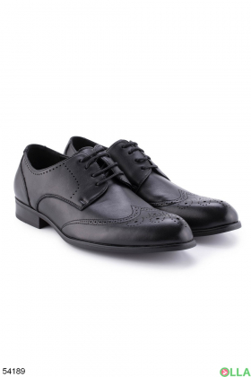 Men's black shoes