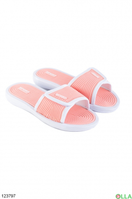 Women's coral slippers
