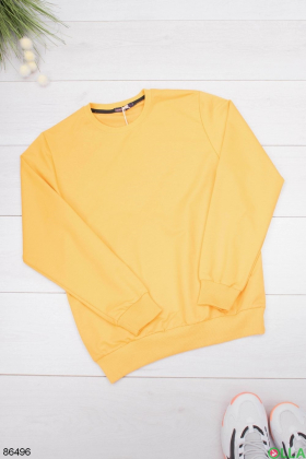 Men's yellow sweatshirt