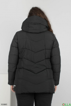 Women's black winter jacket