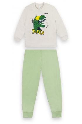 Пижама детская Gabbi для мальчика PGM-20-10 Зеленый на рост (12467) Зелёный