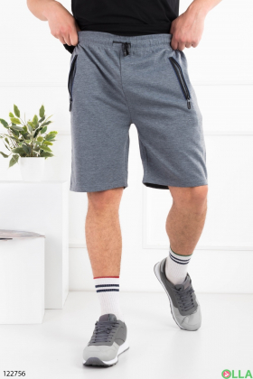 Men's dark gray batal shorts